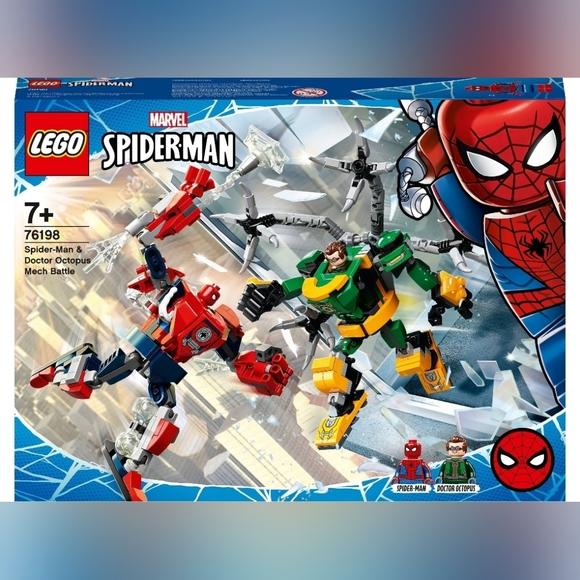 Lego Marvel Spider-Man & Doctor Octopus Mech Battle Set - Picture 1 of 9